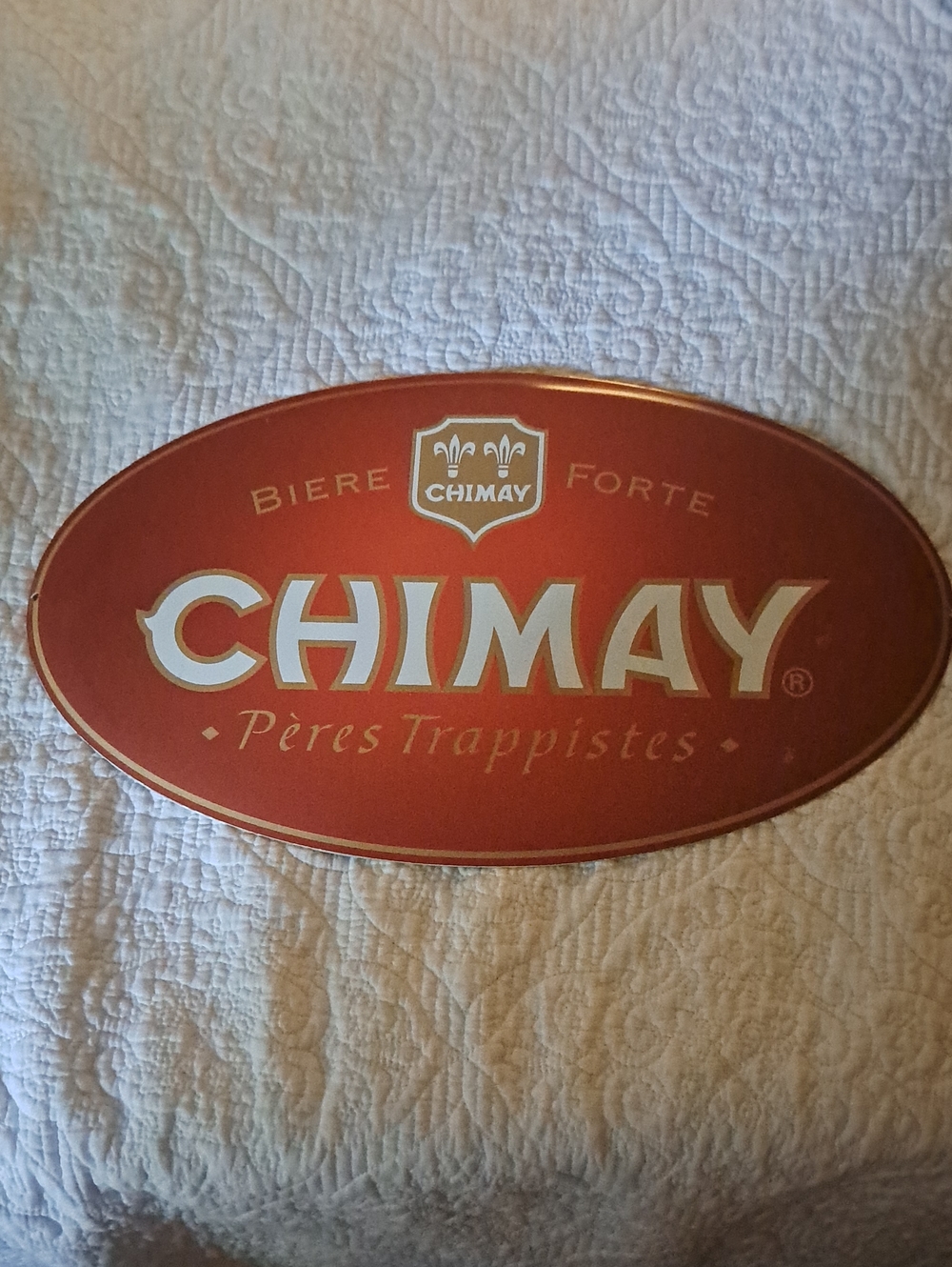 Chimay Biere Sign